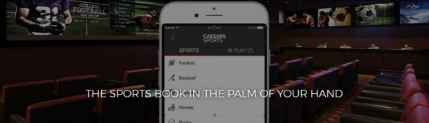 Caesars NJ Sports Books Coming Soon